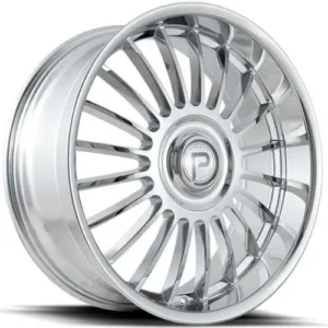 Pinnacle Noble P310 22x9.0 +35 - 5-114.3/120, 35mm Chrome (Set of 4)