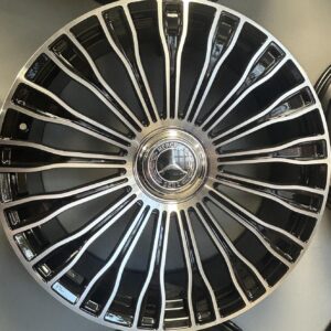 22 Inch Rims Mercedes 30mm – Style Black Polished Wheels (Set of 4)